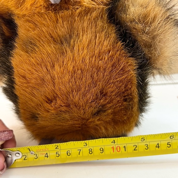 NWT Vintage 8” Hoot Owl Plush Hoo Tan Realistic Bird Aurora Plush A&A Stuffy - Picture 4 of 13